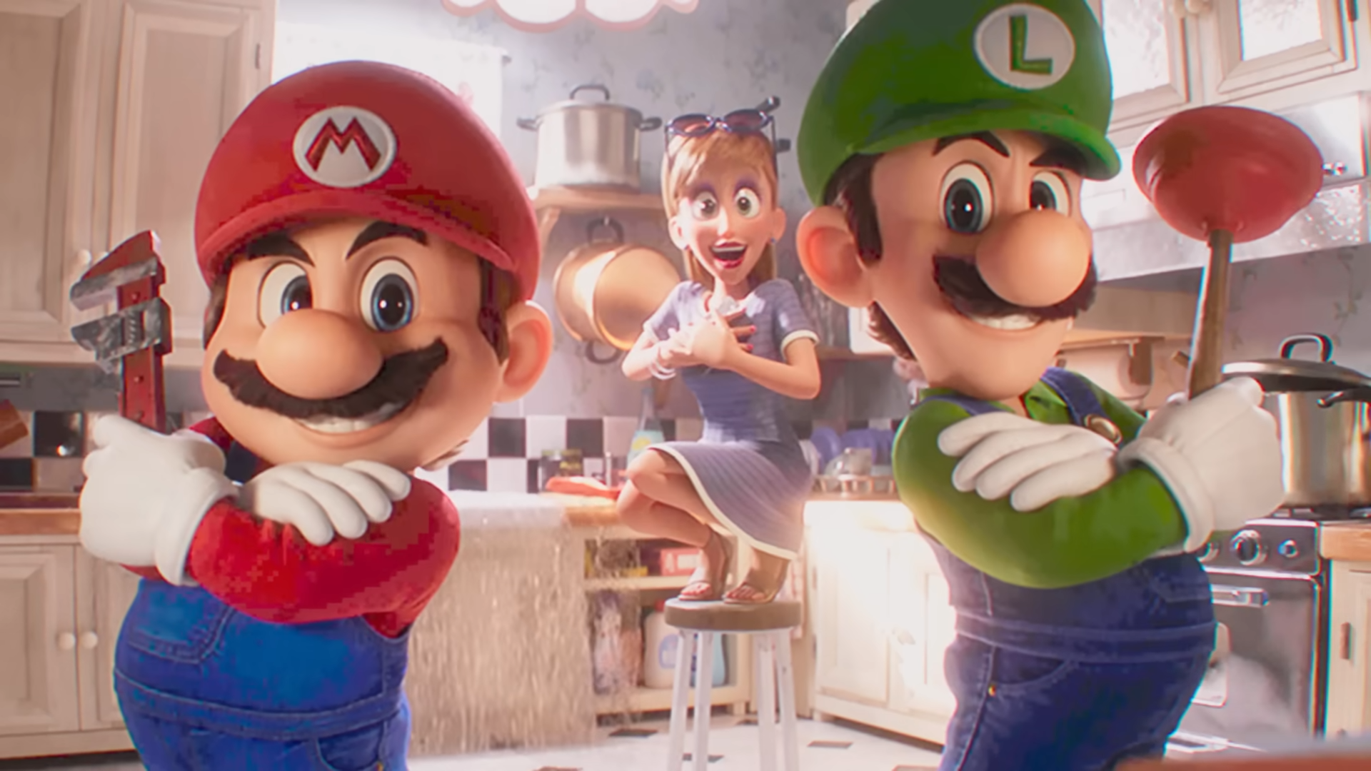 Film Super Mario Bros. meluncurkan iklan saluran air berisi telur Paskah